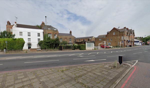 24 Existing view of The Burroughs Car Park